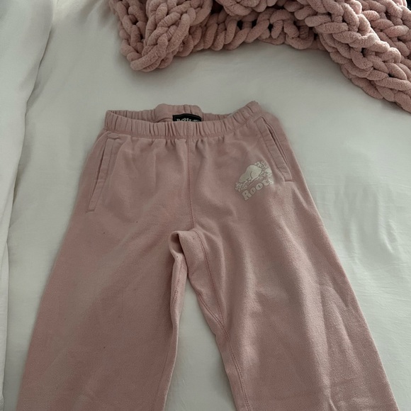 Roots pink sweatpants - Picture 1 of 3